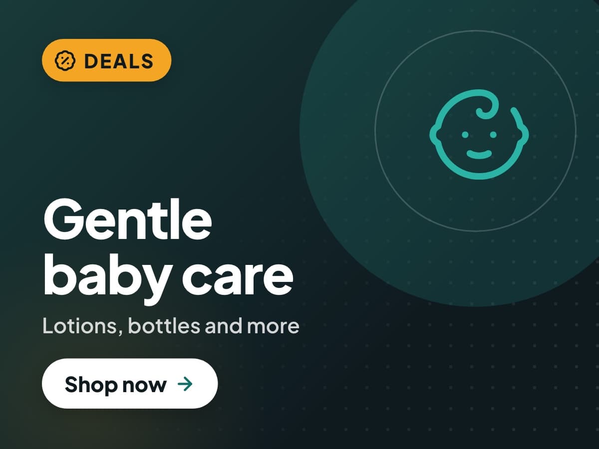 Gentle baby care: Lotions, bottles and more