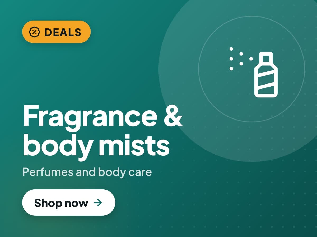 Fragrance & body mists: Perfumes and body care